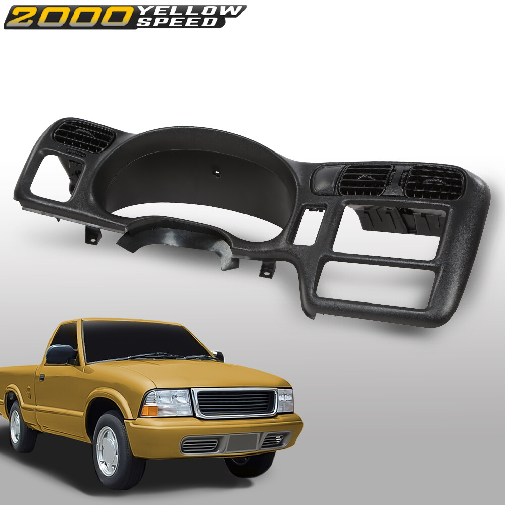 Custom Blazer Cluster Radio Dash Trim Bezel for 98-04 Chevy S10 Jimmy Double Din-image