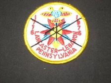 Lancaster-Lebanon Council 1976 Council Patch