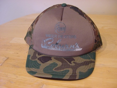VTG CAMO SNAPBACK HAT - RHEEM WATER 