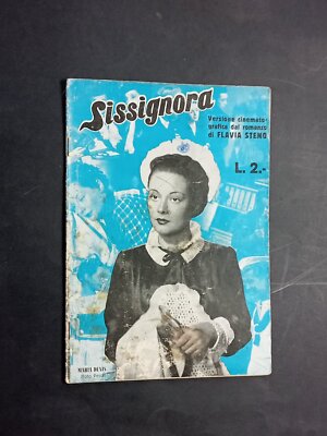 film version SISSIGNORA with Maria Denis Prd. ATA 1942
