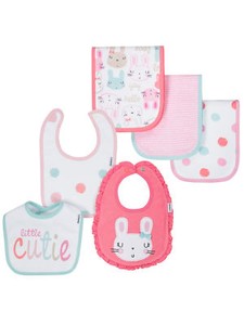 gerber burp cloths girl