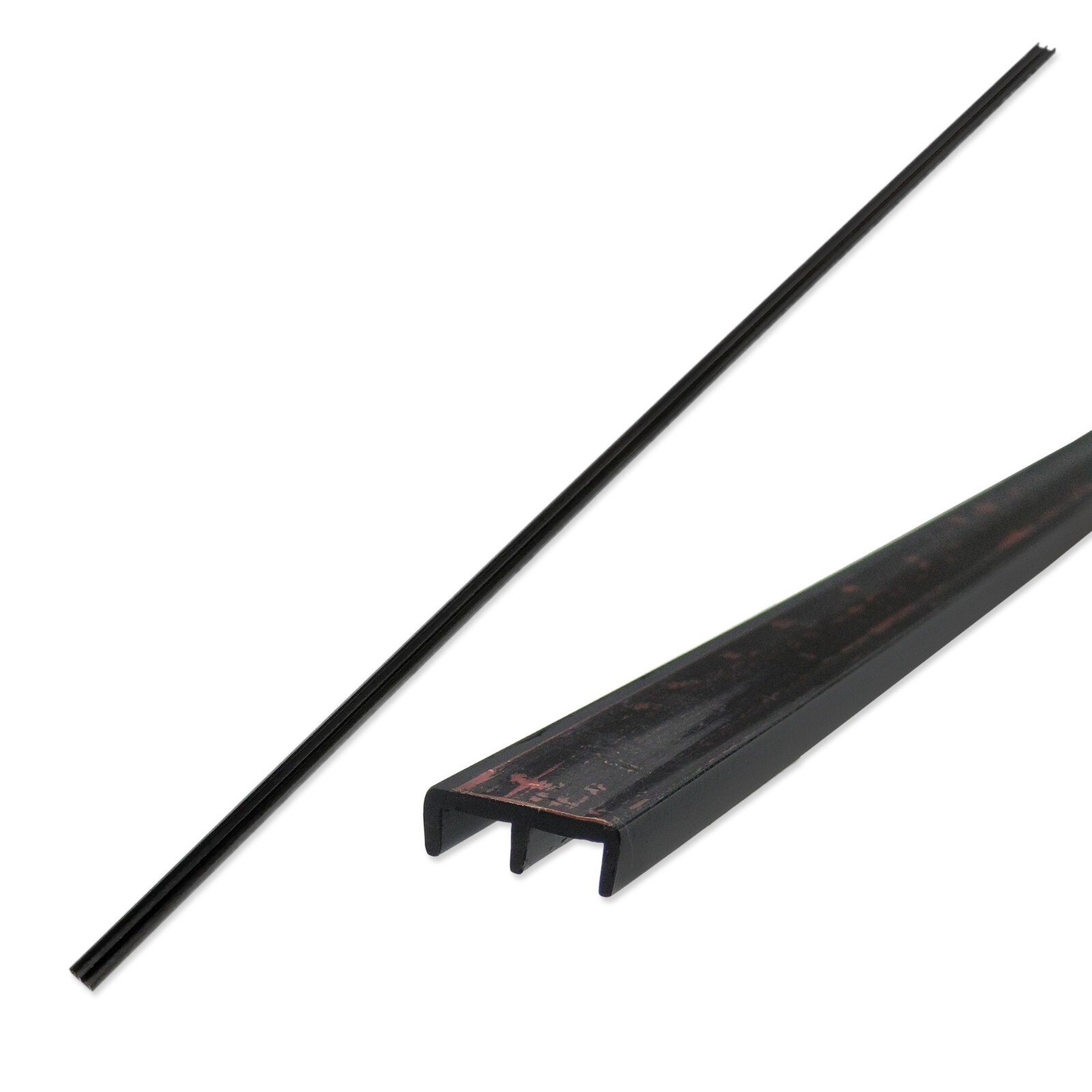 LINCAT DS12/S BOTTOM SLIDING GLASS DOOR CHANNEL RUNNER FOR HOT DISPLAY