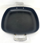 All-Clad Essentials 13 inch Nonstick Square Frying Pan 2 Handle Skillet Saute