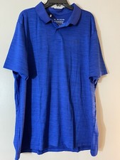 Under Armour Men  s Performance Polo 2.0 Short Sleeve Loose Fit 2XL Blue New
