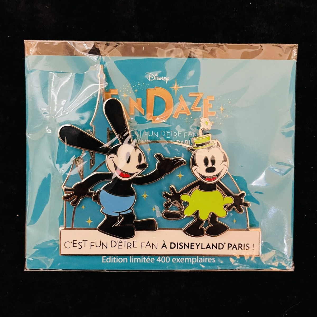 Disney - farfalla Mini Jumbo LE DLP Oswald Ortensia Lucky Rabbit Fan Daze DLRP