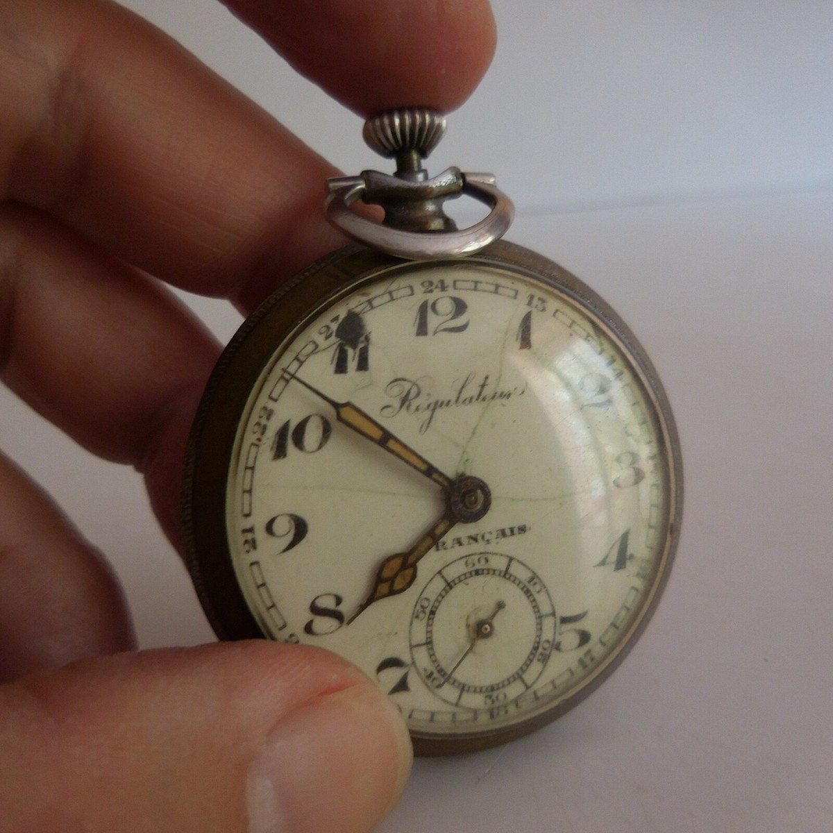 Montre Gousset Manufacture Française D’armes Et Cycles - Régulateur De Train P1820 - Occasion