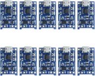 10pcs TP4056 Micro USB 5V 18650 Lithium Battery Charging Dual Protection DW01A
