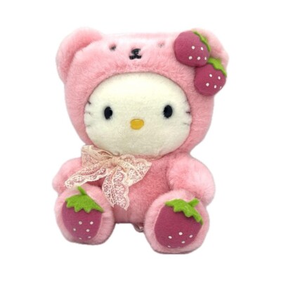 Sanrio Hello Kitty Strawberry Bear Plush 2005 Limited Edition 19cm