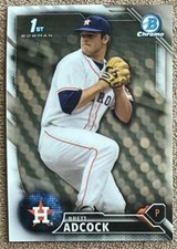 2016 Bowman Draft Picks & Prospects Chrome Brett Adcock Houston Astros #BDC-49