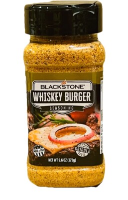 Blackstone Whiskey Burger Gourmet Griddle Blend Seasoning oz