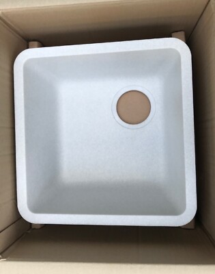 SCHOCK N75 CRISTALAN Einbaubecken Frosted White/weiß Pigm.flächenbündig Unterbau
