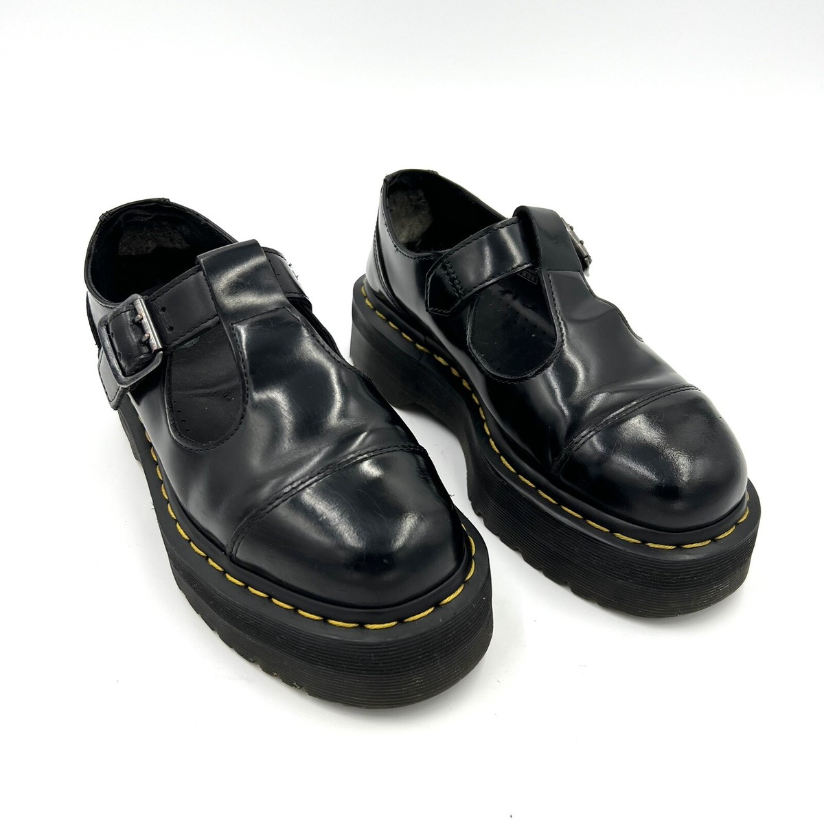 Dr. Martens BETHAN 本革厚底 uk5a(24~24.5) NEW Dr Martens Bethan Womens Leather Platform Mary Jane