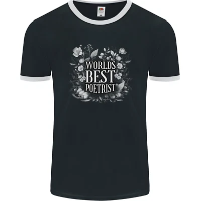 Worlds Best Poetrist Lustig Poet Poesie Herren Ringer Maglietta Fotl - Bild 1 von 2