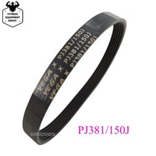 VEGA V-Belt PJ381 150J 4/5/6/7Ribs Treadmill Motor Belt Rubber Belt Drive Belt