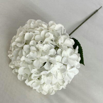 1/5 Pcs Real Touch Hydrangea Artificial Flower, Lifelike Large Latex Faux Flower
