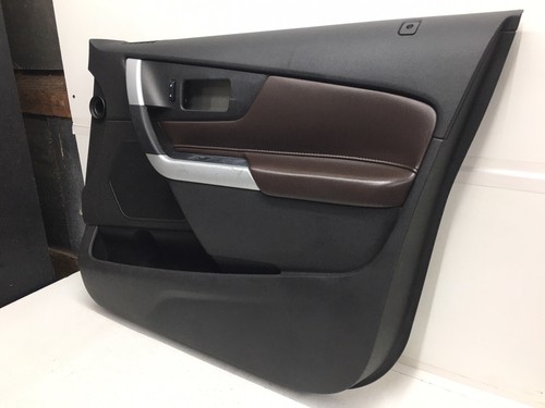 Panel de puerta delantera derecho pasajero Ford Edge 11-12 Sienna marrón negro - Imagen 2 de 8