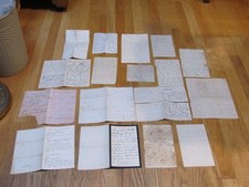 Antique Early 1900&rsquo;s Hand Written Lot Recipes From Ireland ?  Puddings, etc.