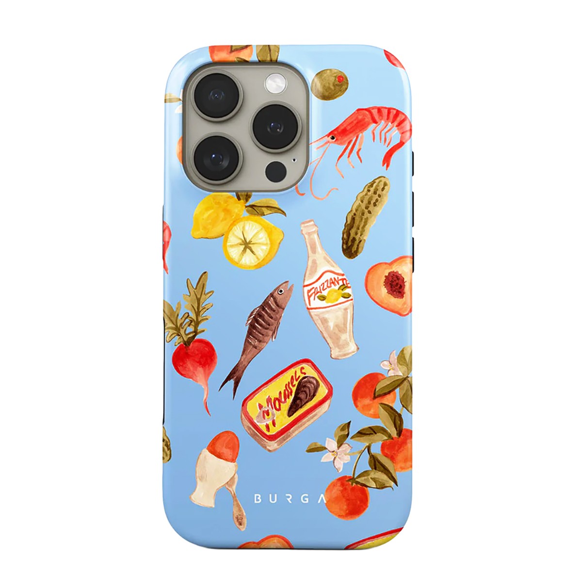 Coque iPhone 16 Pro Max résistante Burga : protégez votre grand écran contre les chutes quotidiennes