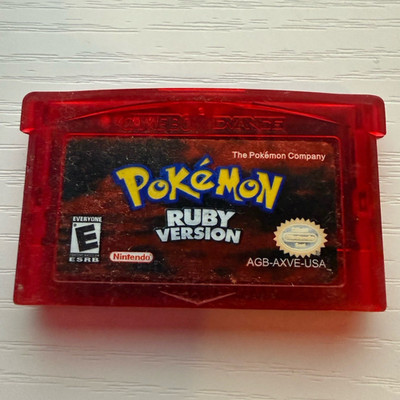 Pokémon: Ruby Version Nintendo Game Boy Advance Cartridge REP