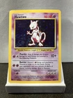 Pokémon TCG Mewtwo Base Set Holo Rare Card 10/102 1999  Vintage