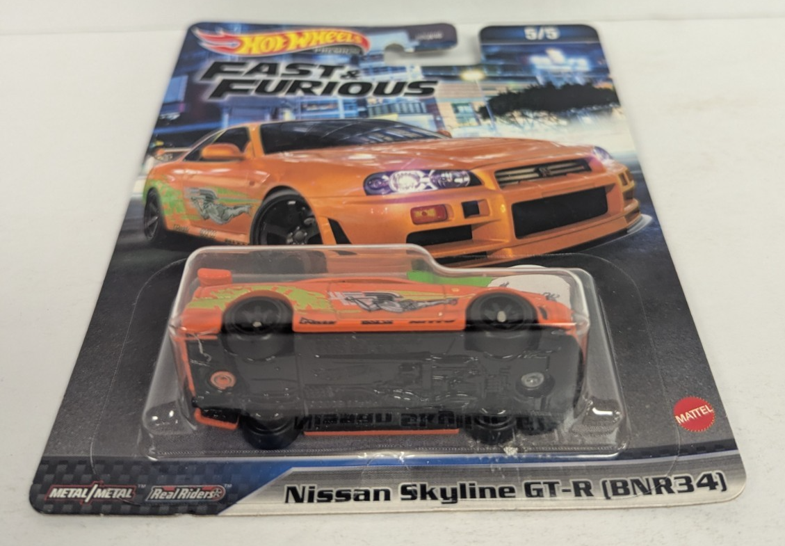 Hot Wheels Fast & Furious Nissan Skyline GT-R BNR34 | eBay