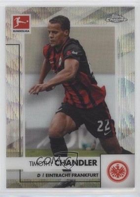 2020 Topps Chrome Bundesliga Silver Wave Refractor /250 Timothy Chandler #35 pe8
