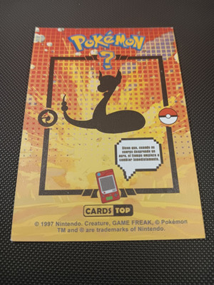 Pokemon 2024 Card Tops Pokedex Database Set Dragonair 148 Peru US Seller |  eBay