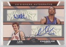 2007-08 Topps Co-Signers David Lee Wilson Chandler #CS-15 Auto 0af