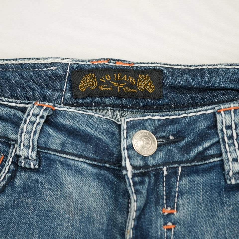 VO Women’s Light Wash Bootcut Jeans Size 28 - Image 3 of 4