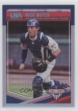 2018 Panini USA Baseball Stars & Stripes Longevity Holo Foil /99 Nick Meyer 01ya