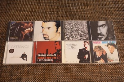 Lot 8 George Michael Cd's Faith, Five Live, Older, Patience, Wham, Songs From