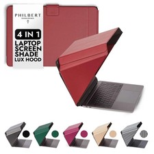 4-in-1 Laptop Sun Shade Lux Hood - Screen Shade, Privacy Screen, He... Fast Ship