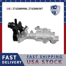 2742000900 Engine Water Cooling Pump for 2015-2018 Mercedes-Benz C300 2.0L