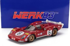 Werk 83 FERRARI 512S 5.0L V12 LONG TAIL 24h LE MANS 1970 GIUNTI/VACCARELLA 1/18