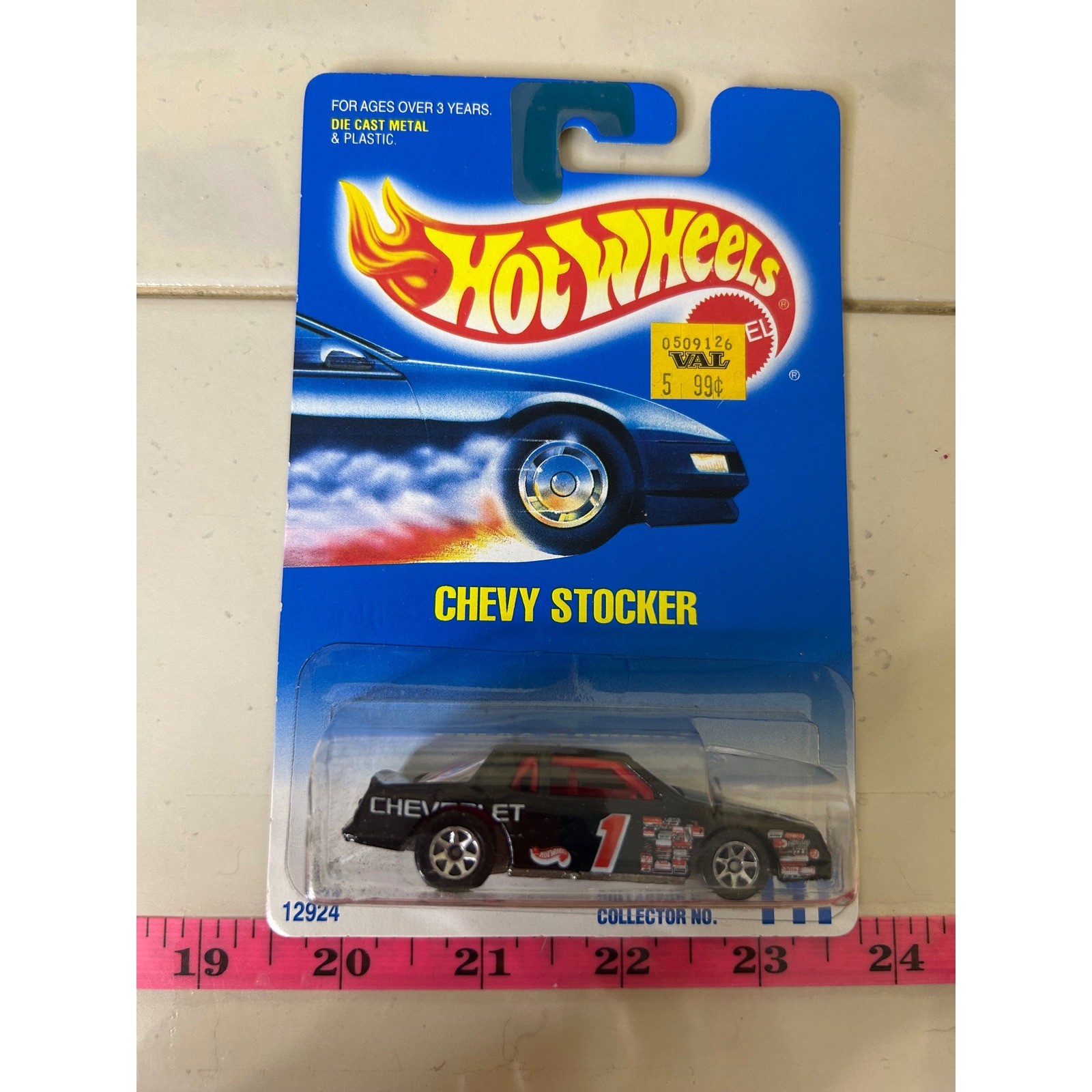 Hot Wheels 1991 Chevy Stocker Diecast Car Collector No 441