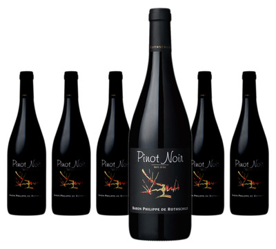 6 x Baron Philippe De Rothschild Les Cépages Pinot Noir   2024