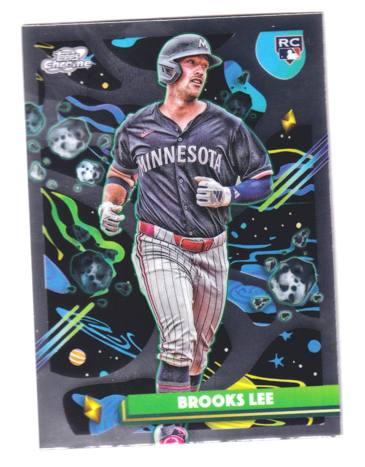 2025 Topps Cosmic Chrome #129 BROOKS LEE RC Rookie Minnesota Twins