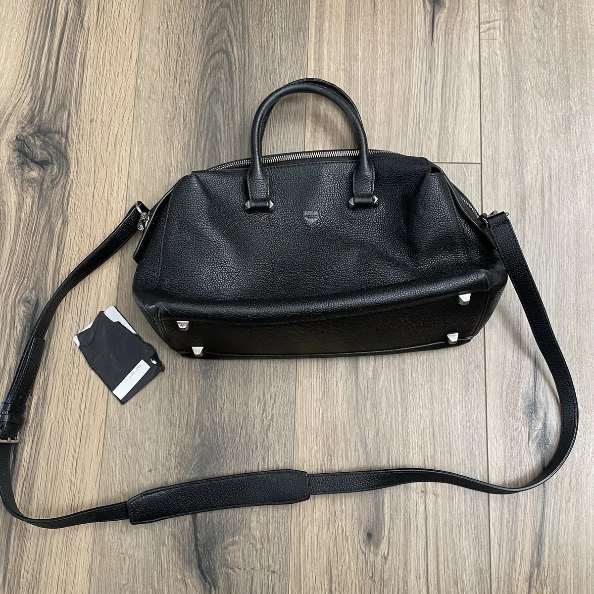 MCM Satchel/Top Handle Bag Black Bags & Handbags for Women for