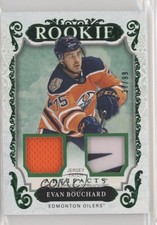 2018-19 Upper Deck Artifacts Emerald Relics /99 Evan Bouchard #V k4s