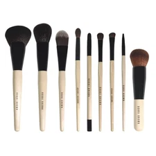 New Lot of 9 Bobbi Brown Makeup Brushes Full Size Foundation Eye Shadow Brush
