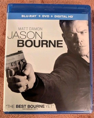   Jason Bourne Blu-ray Combo   Brand New & Factory Sealed!  