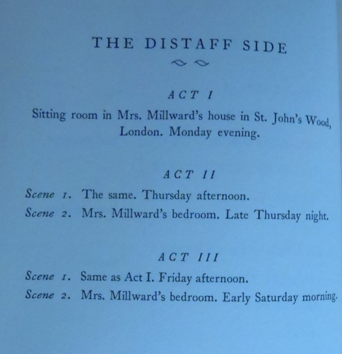 THE DISTAFF SIDE; A COMEDY OF WOMEN IN THREE ACTS by John van Druten 1934 - Picture 6 of 10