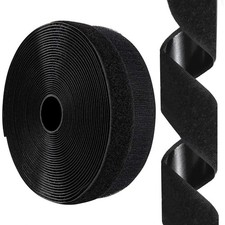 Hook and Loop Tape Sticky Back Adhesive Roll 1 Inch x 26 Feet Heavy Duty Self