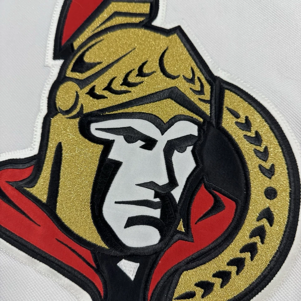 Camiseta deportiva de hockey Mike Fisher Ottawa Senators Reebok auténtica de la NHL talla 52 grande Foto 3 de 4