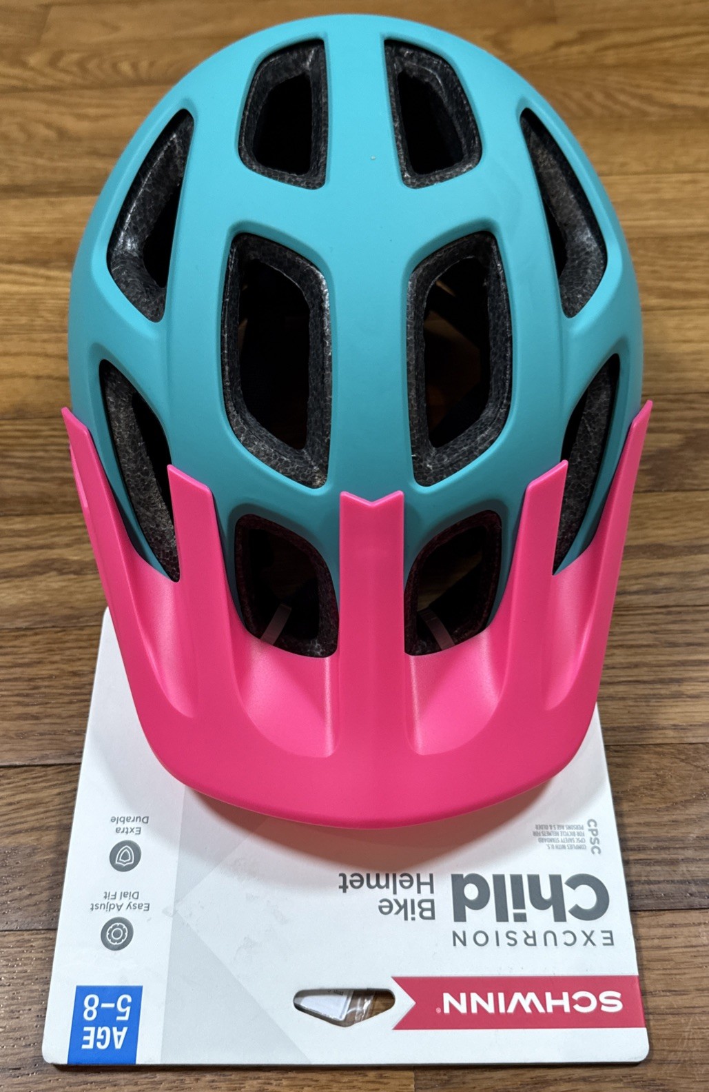 NEW! Schwinn Excursion Child Bike Helmet Age 5-8 Adjustable 