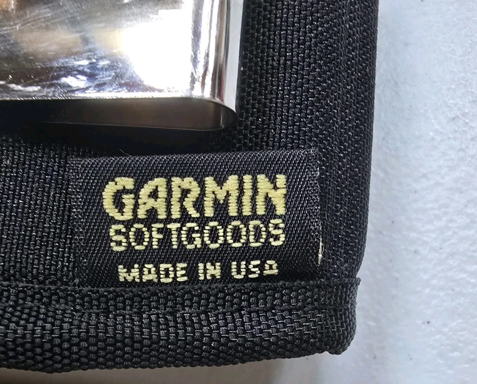 Garmin Softgoods Belt Clip Canvas Carrying Case Black Rugged Heavy Duty USA Made - Image 4 of 4