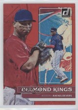 2022 Panini Donruss Diamond Kings Holo Red Rafael Devers #2 9xo