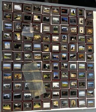 Vintage 1950s Kodachrome Slide Lot 110 Travel Red Border Slides 35mm Film People