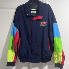 DuPont Refinish Racing Embroidered Collectible NASCAR Jacket Size L 522