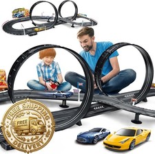 Kids Toy-Electric Powered Slot Car Race Track...